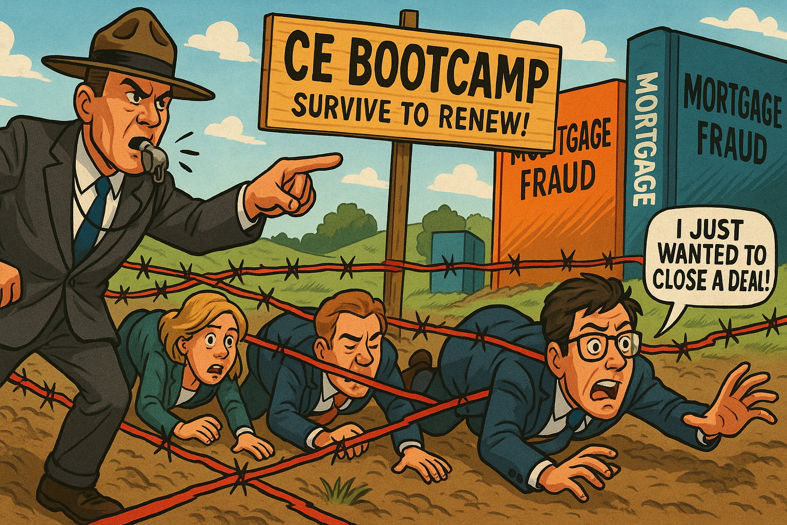 No CE? No Licence. No Exceptions. No Kidding.