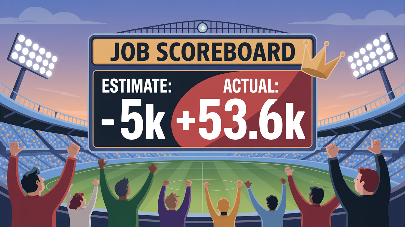 Jobs Stunner Flips Rate Expectations